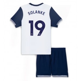 Tottenham Hotspur Dominic Solanke #19 Hjemme skjorte til barn 2024-25 Kortermet (+ korte bukser)